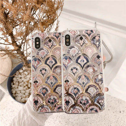 Liquid Sand Phone Case for Apple Devices