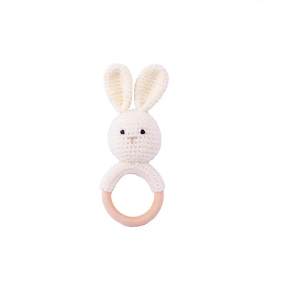 Handmade Bunny Pacifier Chain Gift Set for Infants
