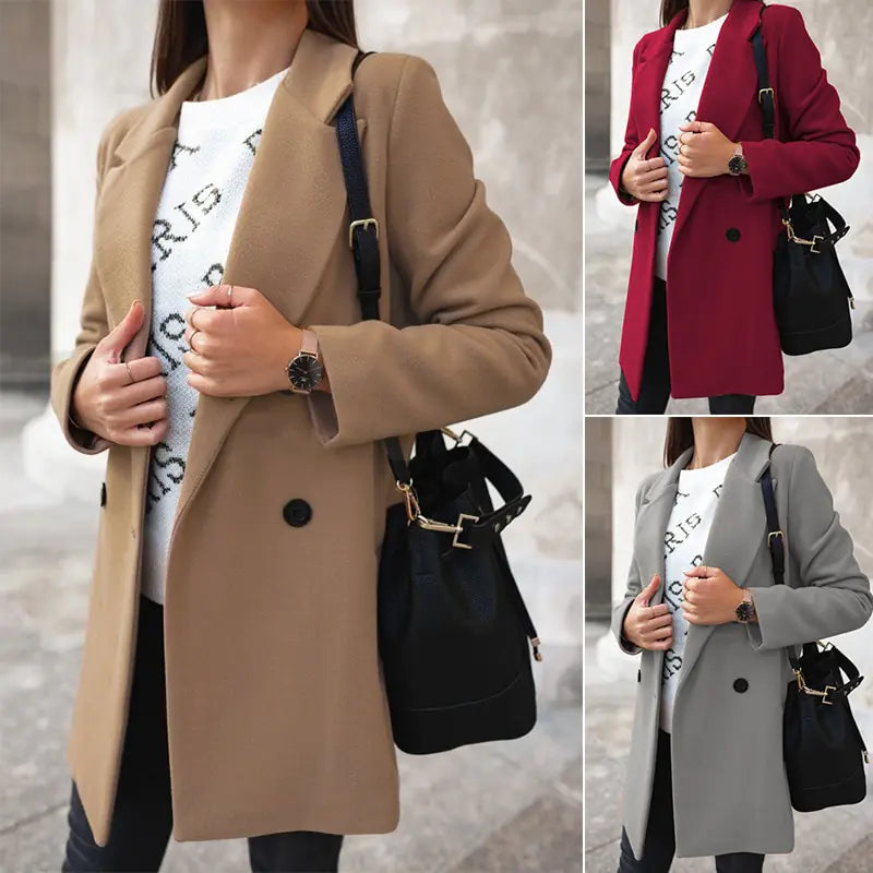 Wintermode Slim Fit Damen Strickjacke