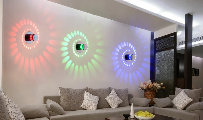 Modern LED Wandlamp – Kleuren veranderend voor Hal & Gang | fkritigrinya.com - FkriTigrinya