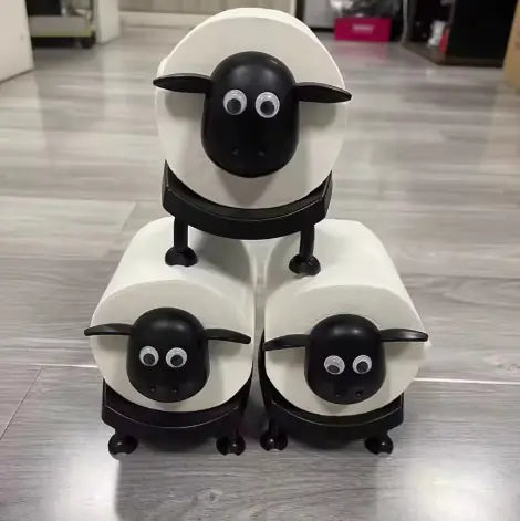 Sheep Toilet Paper Roll Holder - FkriTigrinya