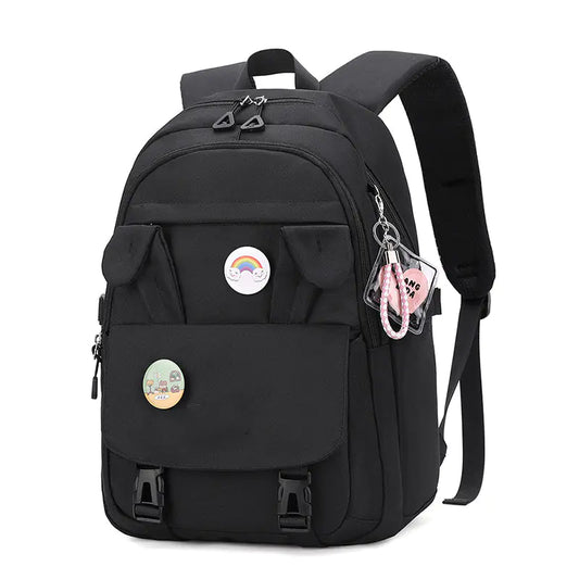 Large Capacity Rabbit Ears Backpack for Students - FkriTigrinya
