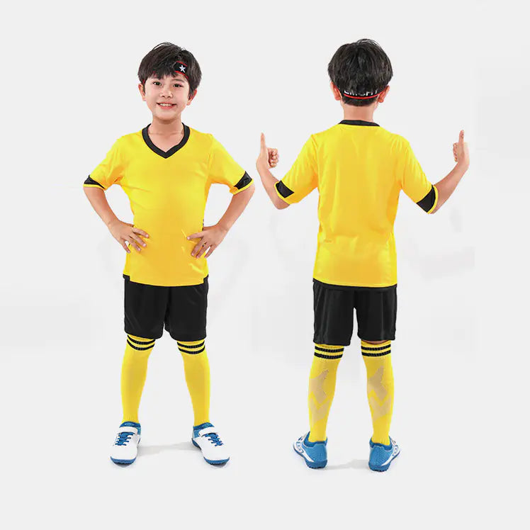 Kids Soccer Jersey Set for Training and Competitions