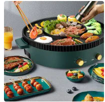 K-star Non-Stick Multi-Functional Electric Hot Pot Pan