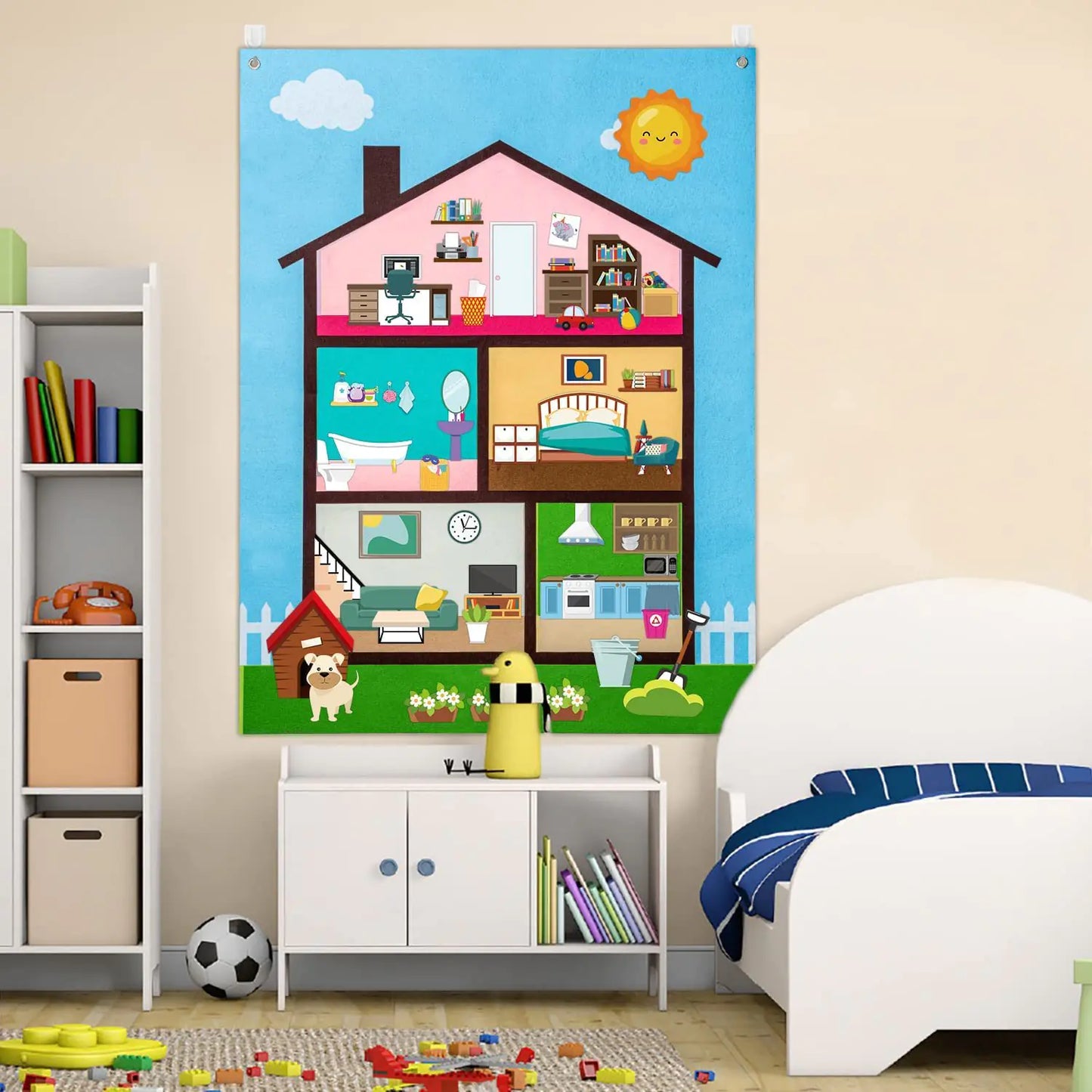 Preschool Learning Board for Kids - Educational Toy - FkriTigrinya