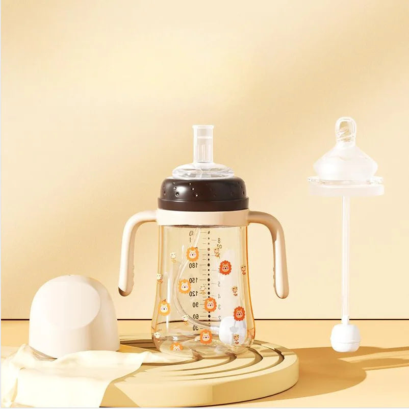 Newborn Baby Drinkbeker met Rietje – 2-in-1 Anti-lek & BPA-vrij - FkriTigrinya