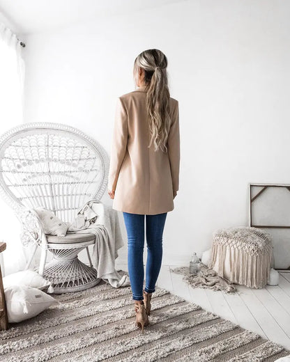 Stylish Slim-Fit Blazer Cardigan Jacket