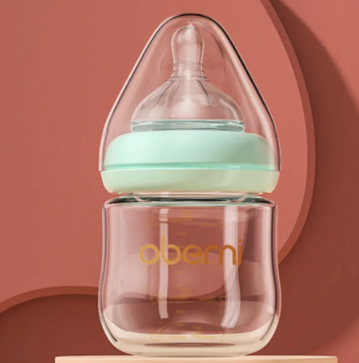 Babyflasche aus Glas mit weitem Innendurchmesser für Neugeborene – 120 ml und 150 ml