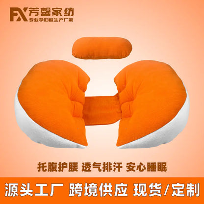 Pregnancy Pillow with Waist and Belly Support for Side Sleepers