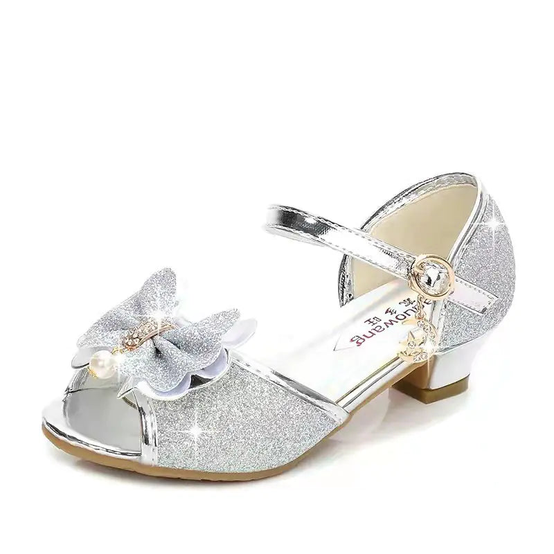 2022 Summer Crystal Princess Shoes for Girls