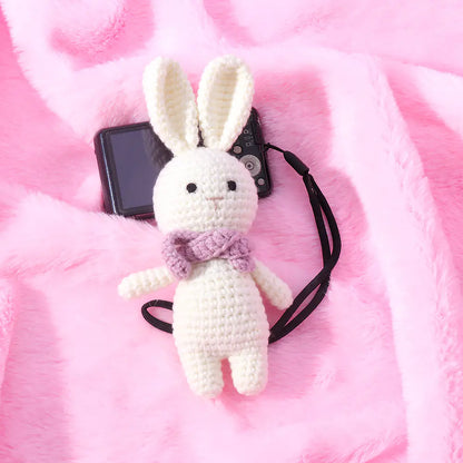 Handmade Bunny Pacifier Chain Gift Set for Infants