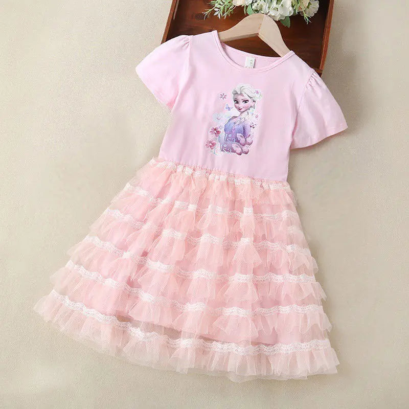 Prinsessenjurk voor Meisjes – Zomer, Mesh & Magie