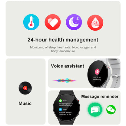 Ft32 Bluetooth Waterproof Smart Watch 1.32" HD Display