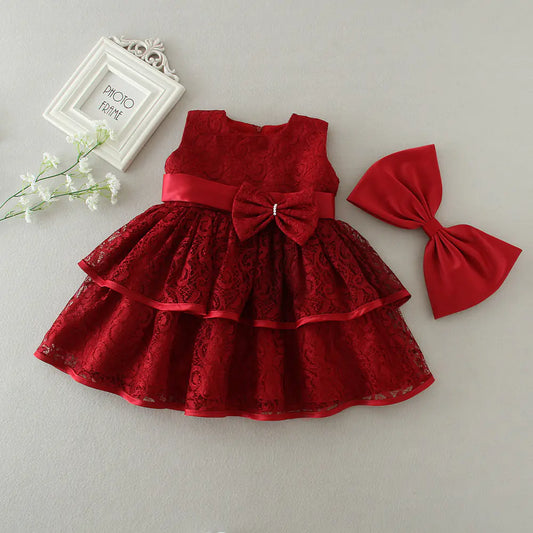 Maggie's First Birthday Princess Dress and Gown