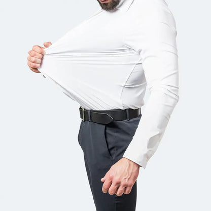 Men's Wrinkle-Resistant Stretch Dress Shirt (Thin Fit)