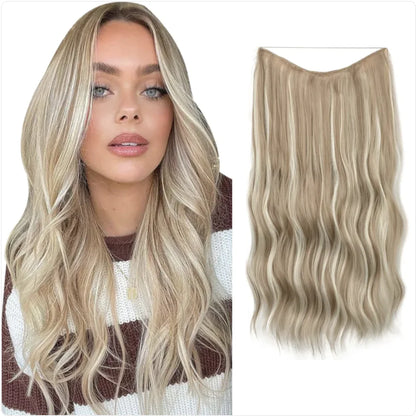 Long Curly Corn Wig for Women - European and American Style
