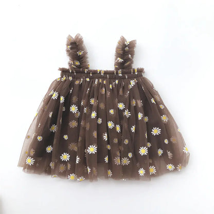 Zomerjurk voor Meisjes – Prinsessenstijl met Borduursels