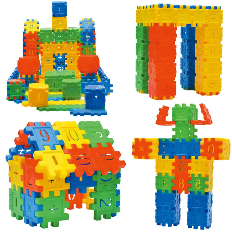 Educational Plastic Building Block Toy Set for Kids - FkriTigrinya