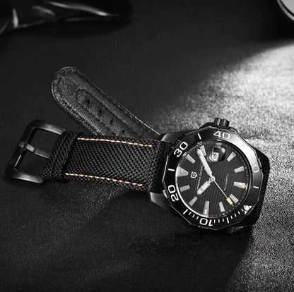 PAGANI DESIGN Wasserdichte mechanische Herrenuhr