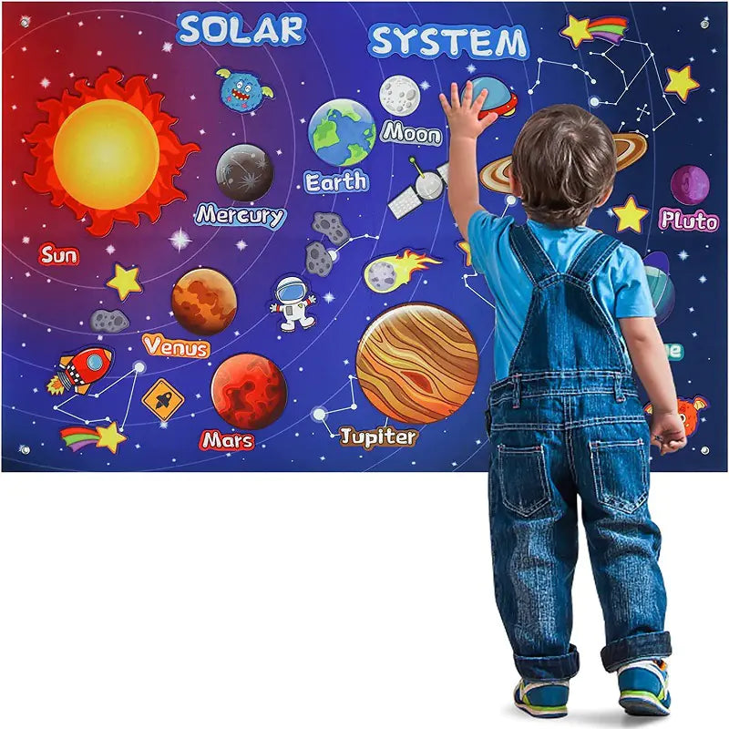 Preschool Learning Board for Kids - Educational Toy - FkriTigrinya