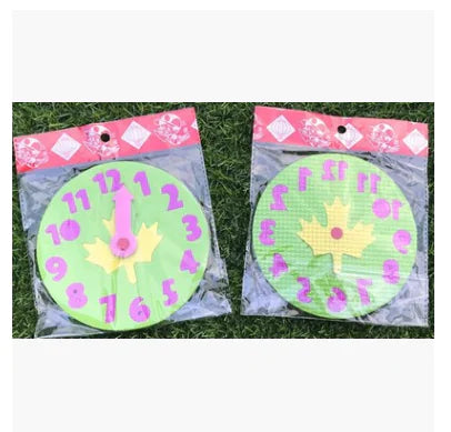 EVA Clock Puzzle Blocks for Time Learning (Gift Set) - FkriTigrinya