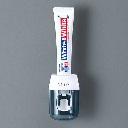 Automatic Toothpaste Dispenser Set with Wall Mount