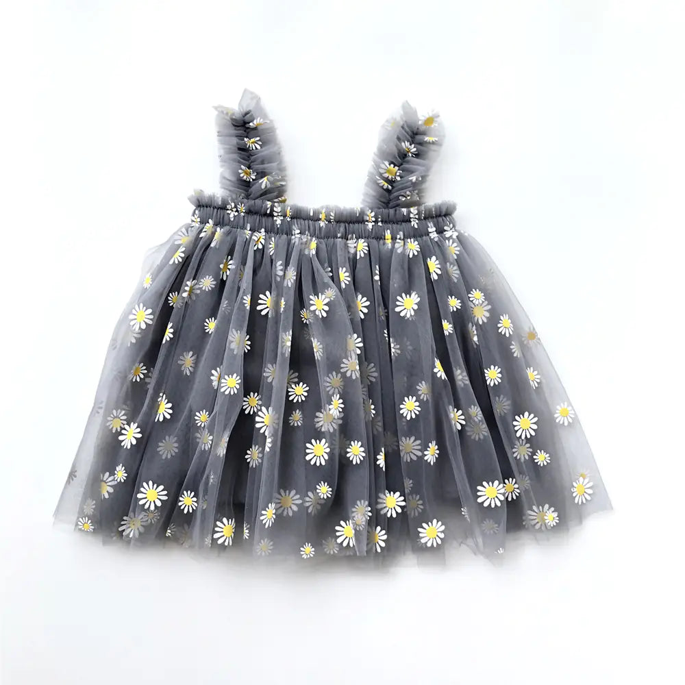 Zomerjurk voor Meisjes – Prinsessenstijl met Borduursels