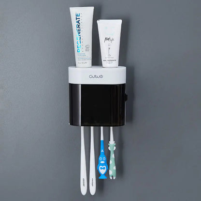 Automatic Toothpaste Dispenser Set with Wall Mount