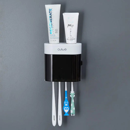 Automatic Toothpaste Dispenser Set with Wall Mount