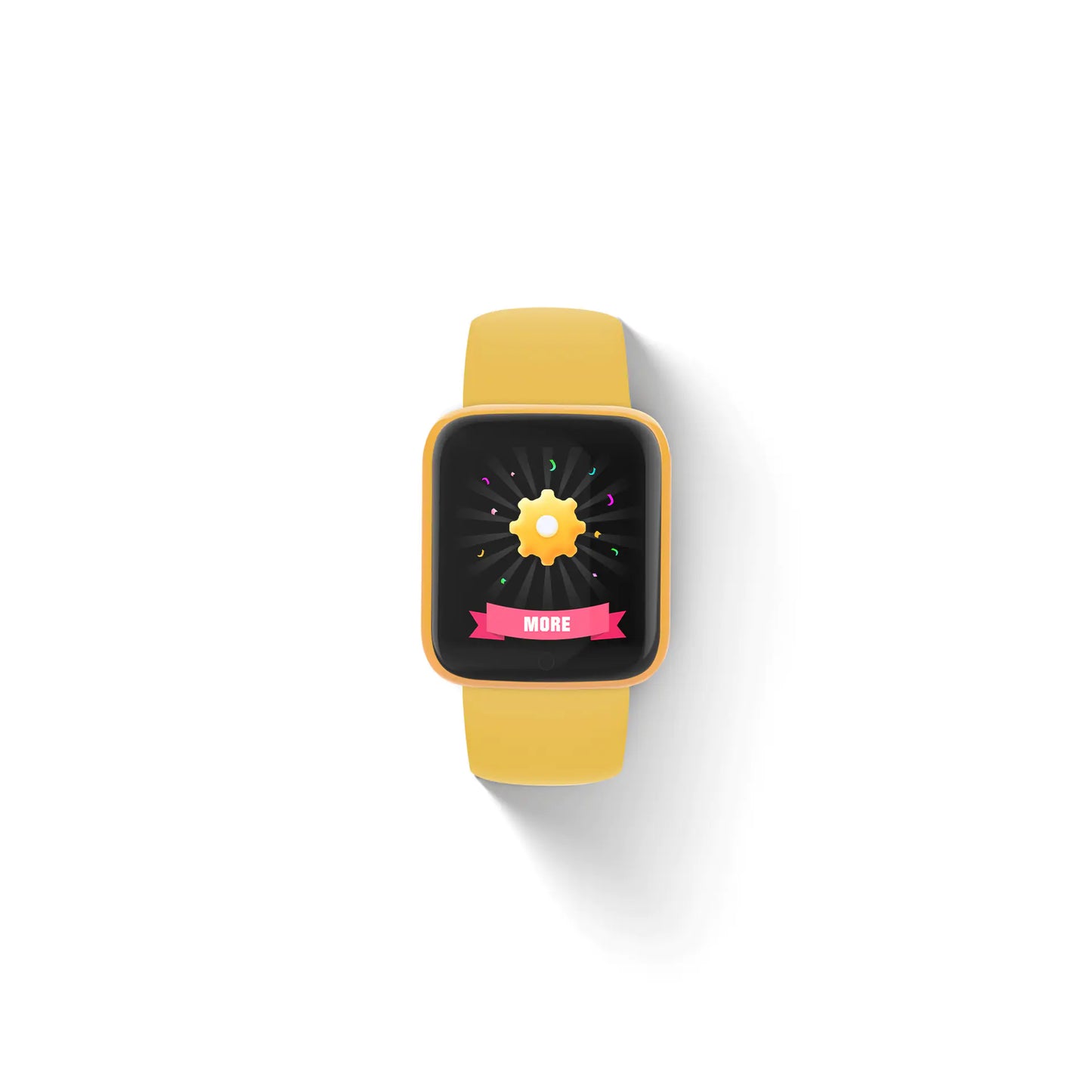Macaron Bluetooth Pedometer Smart Watch with 1.44" Screen