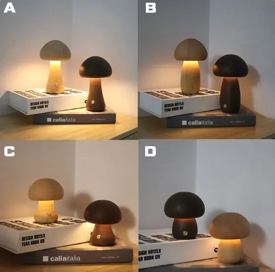Mushroom Table Lamp - FkriTigrinya