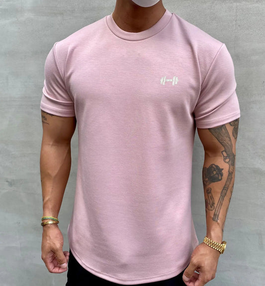 Men's Slim Fit Muscle Training T-Shirt - Summer Cotton