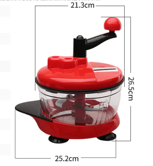 Multi-Functional Vegetable Chopper and Meat Grinder