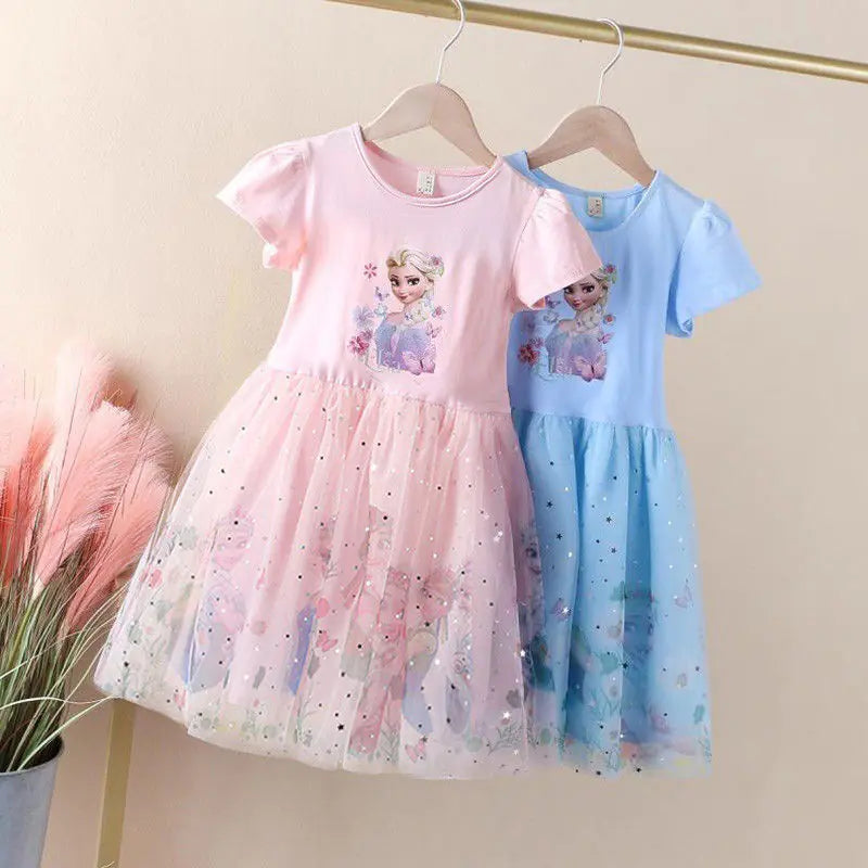 Prinsessenjurk voor Meisjes – Zomer, Mesh & Magie