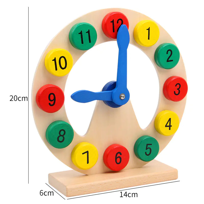 Wooden Educational Digital Clock Toy for Kids