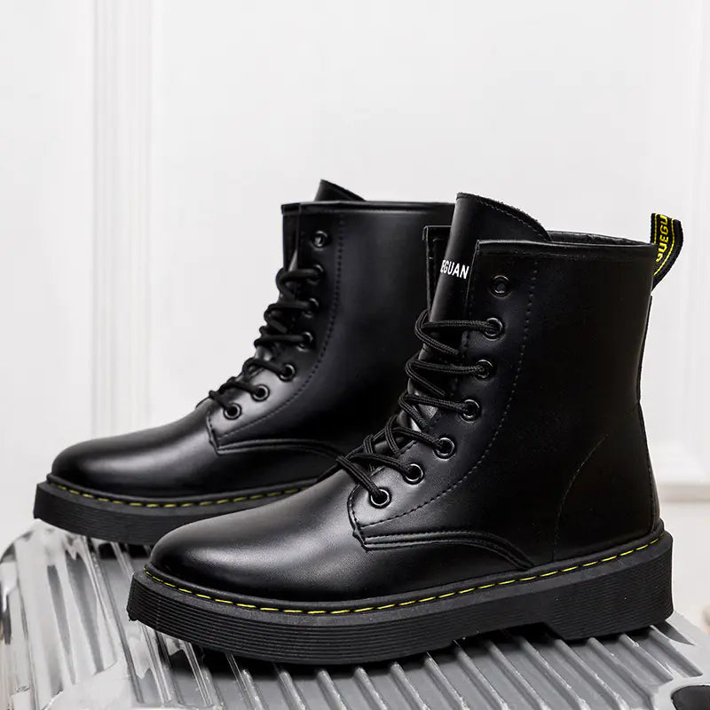 Casual Women's Platform High-Top Dr Martens Boots