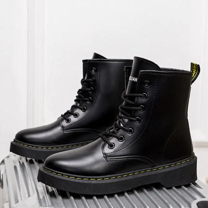 Casual Women's Platform High-Top Dr Martens Boots