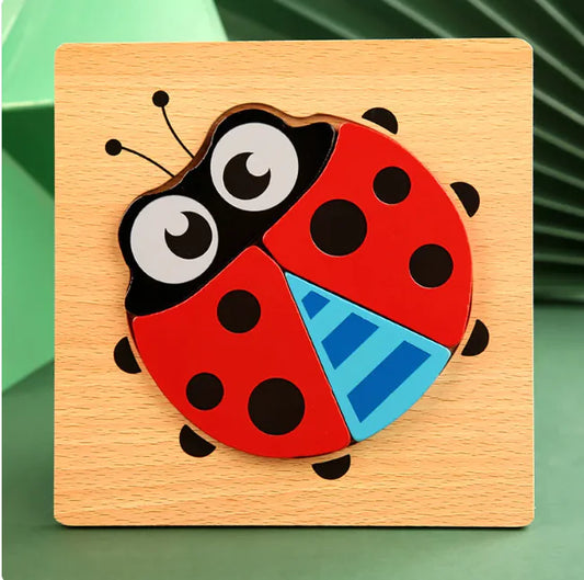 3D Animal Puzzle Set ናይ ዝተፋላለዪ እንስሳታት ፑዘል ንህጻናት እዳኣዛናገዐ ዝምህር