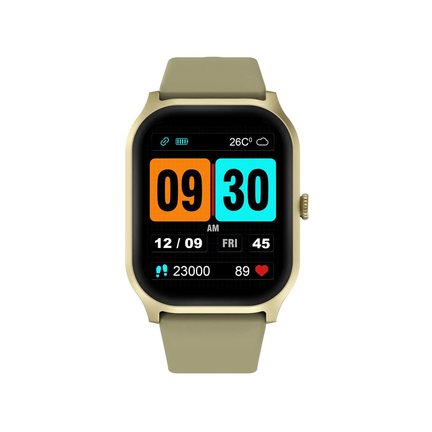 1pc 2.01" Super Large Screen Smart Watch with Bluetooth