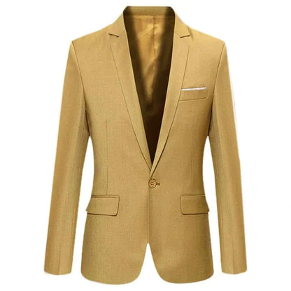Men's Slim Fit Casual Blazer - Autumn/Winter Style sizes, from S to XXXXXL,