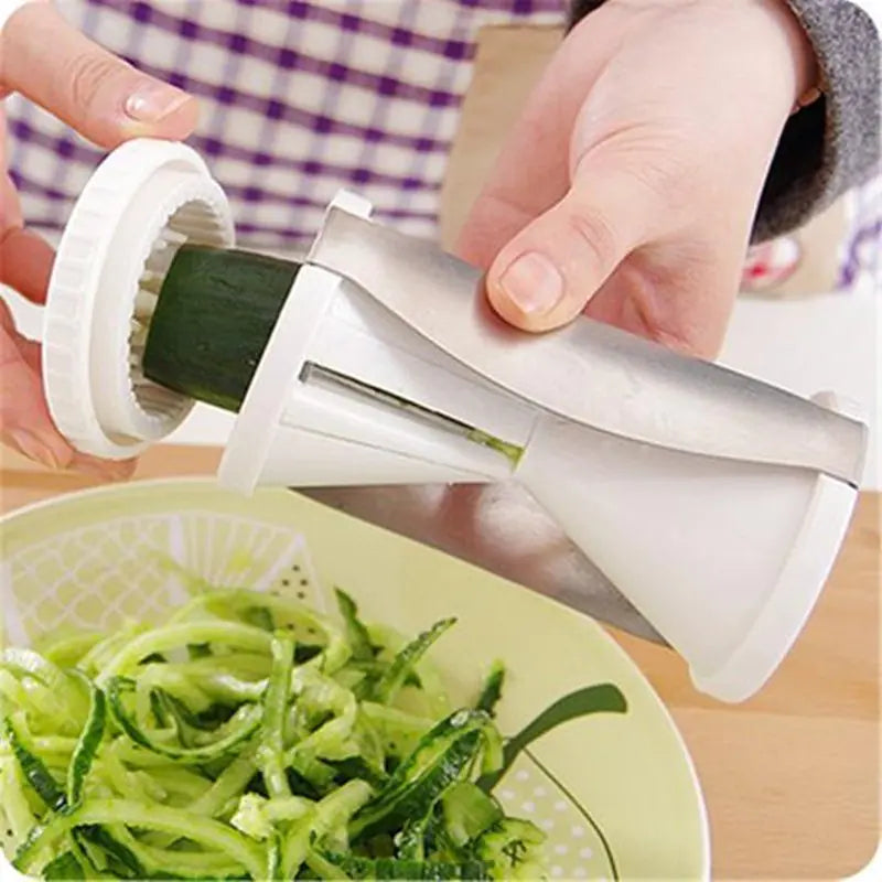 Multi-functional Spiral Vegetable Slicer and Cutter - FkriTigrinya