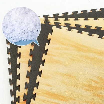 EVA Wood Grain Mat for Taekwondo and Combat Training  100 x 100 cm   high-quality Eva foam,