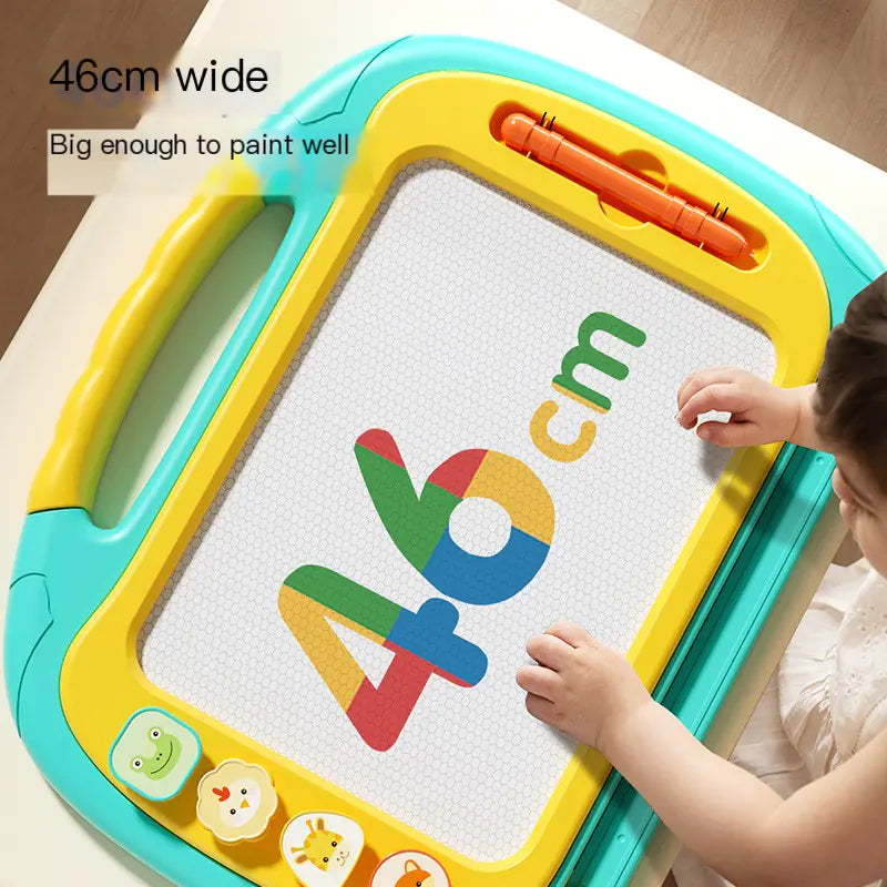 Magnetic Drawing Board for Kids - Large Art Table - FkriTigrinya