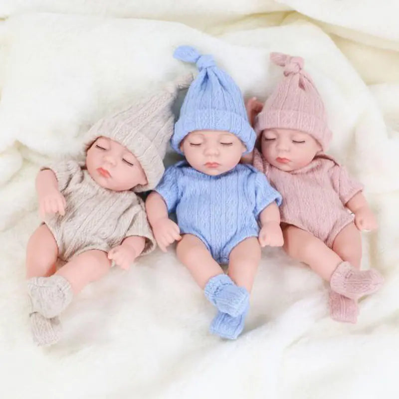 Mini Soft Silicone Baby Doll - Cute Gift for Girls - FkriTigrinya