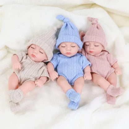 Mini Soft Silicone Baby Doll - Cute Gift for Girls - FkriTigrinya