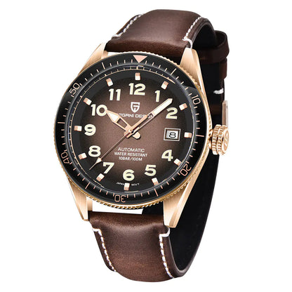 PAGANI DESIGN Herren-Armbanduhr, wasserdicht, mechanisch, 1649