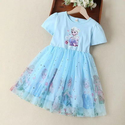Prinsessenjurk voor Meisjes – Zomer, Mesh & Magie