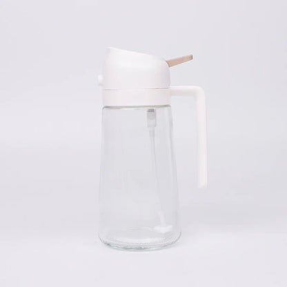 2-in-1 Oil Bottle 'ናይ ዘይቲ መዐቀኒ ጥርሙ ብጣዕሚ ቀሊል ንክትጥቀመሉ' - FkriTigrinya