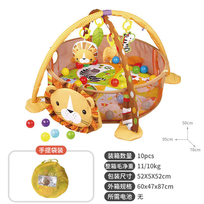 Baby Play Gym with Ocean Balls and Activity Fence - FkriTigrinya
