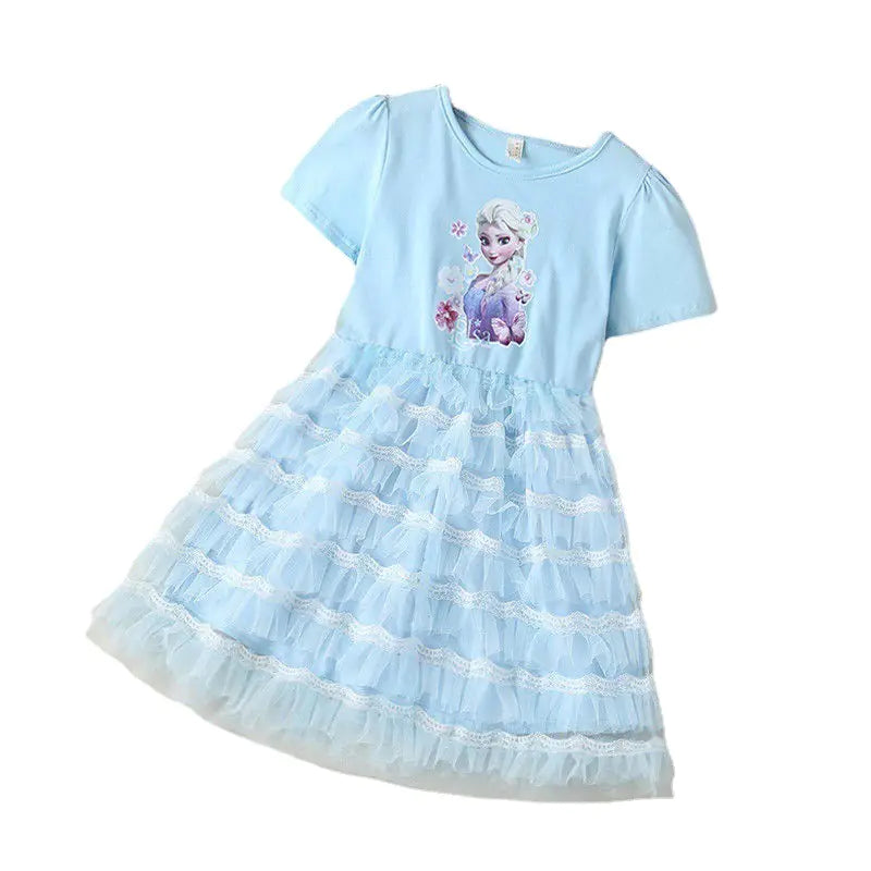 Prinsessenjurk voor Meisjes – Zomer, Mesh & Magie